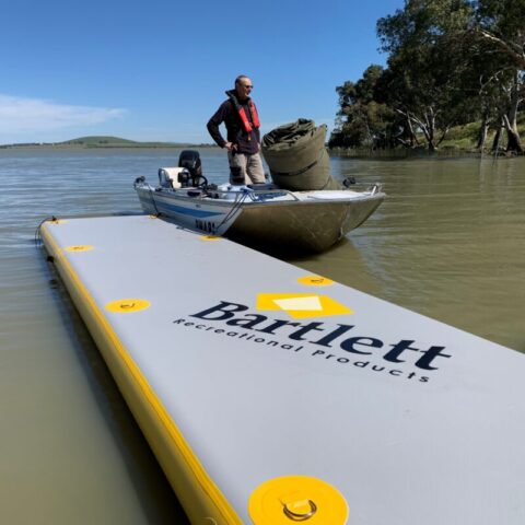 *m straight inflatable pontoon deck - Bartlett's brand