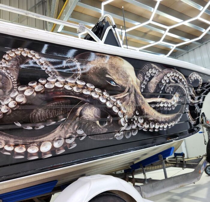 boat wrap Geelong