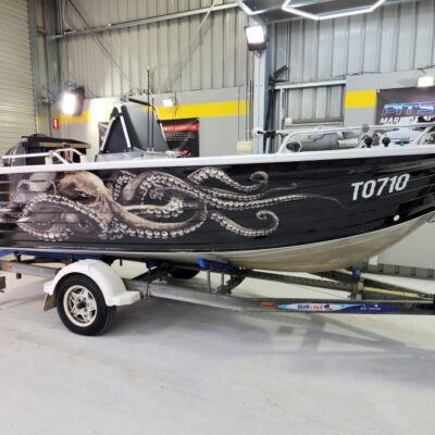 boat wrap Geelong