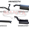 Nissan Patrol Y62 V8 5.6L Wagon 3in Catback With Muffler - Image 2