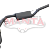 Nissan Patrol Y62 V8 5.6L Wagon 3in Catback With Muffler - Image 3