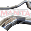 Manta Stainless Toyota Landcruiser 200 Series, VDJ200 3in DPF Back Twin 3in Tailpipe - Image 5