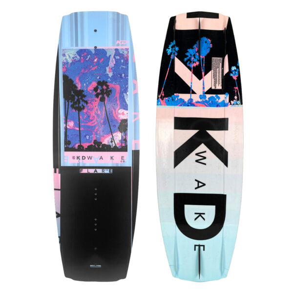 KD FLARE WITH KD ALLURE WAKE BOOTS 132cm