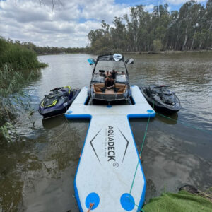 AQUADECK Inflatable U Pontoon  8.5m x 3.4m