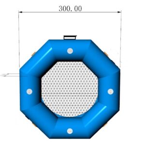 AQUADECK Inflatable Water Trampoline