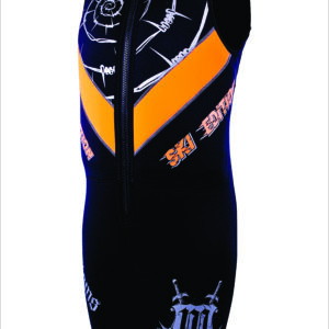 Williams Mens Ski Edition Suit Black/Orange