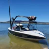 Wakeboard tower from Geelong on a boat.